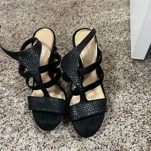 Gianni bini caged gold wedges